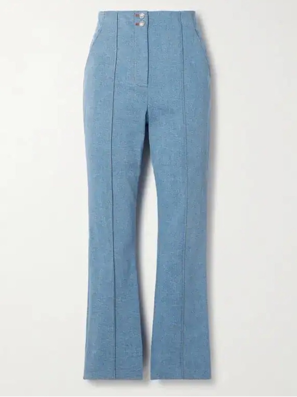 VERONICA BEARD Kean Cropped Flared Jeans size 10